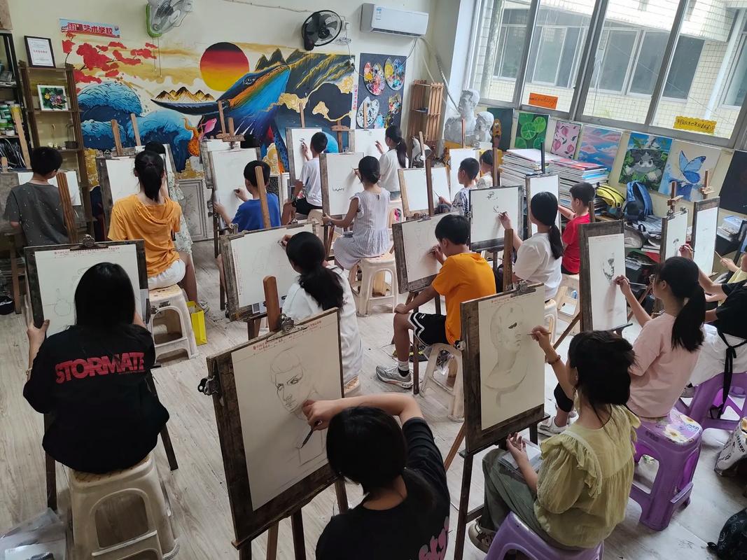 西林校區 中國藝術科技研究全國美術考級內江市考點雨田藝術培訓學校繪畫培訓